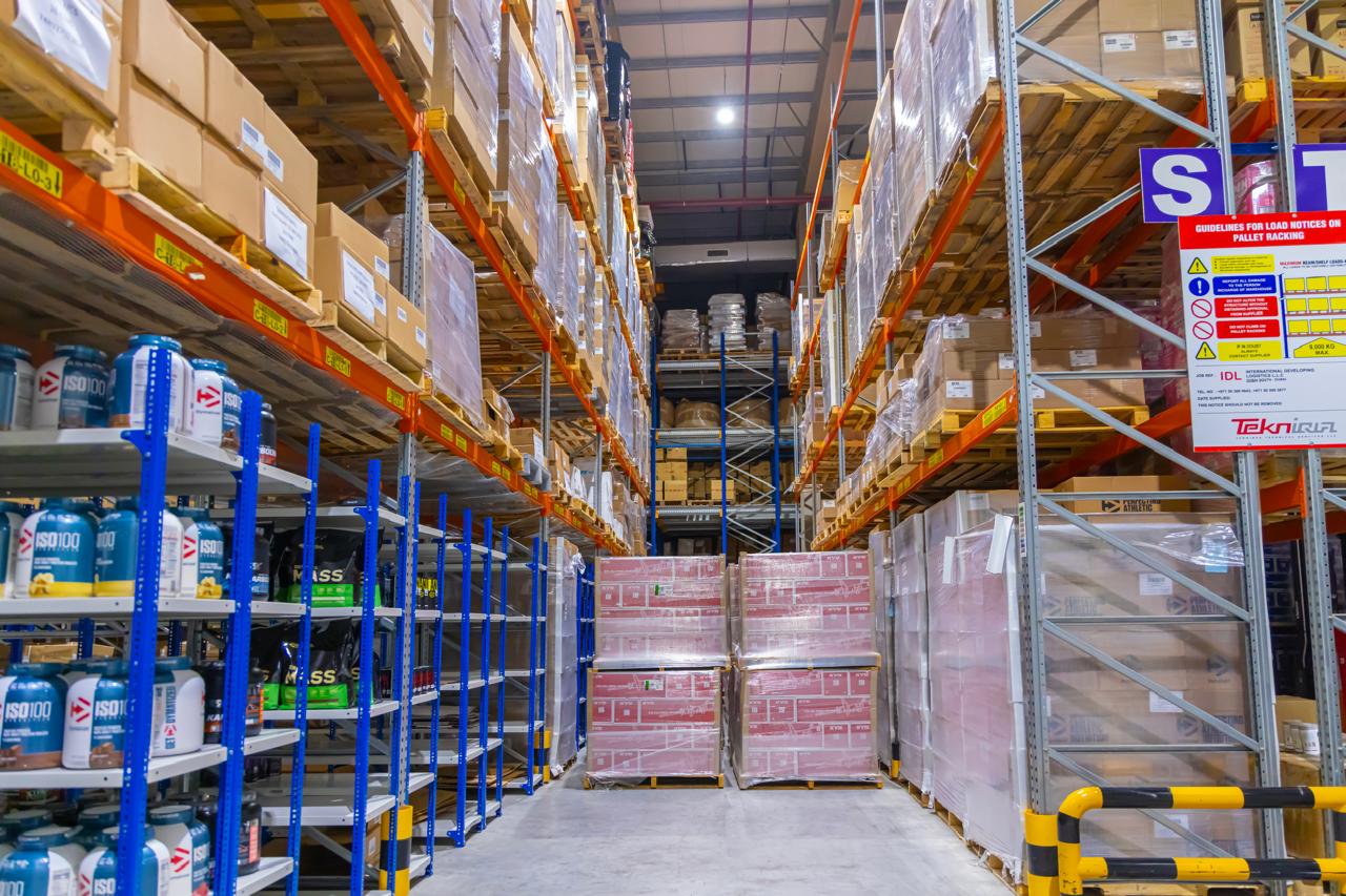 Warehouse loading area